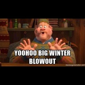 BIG WINTER BLOW OUT 🌲🎁🎄🎅🏼